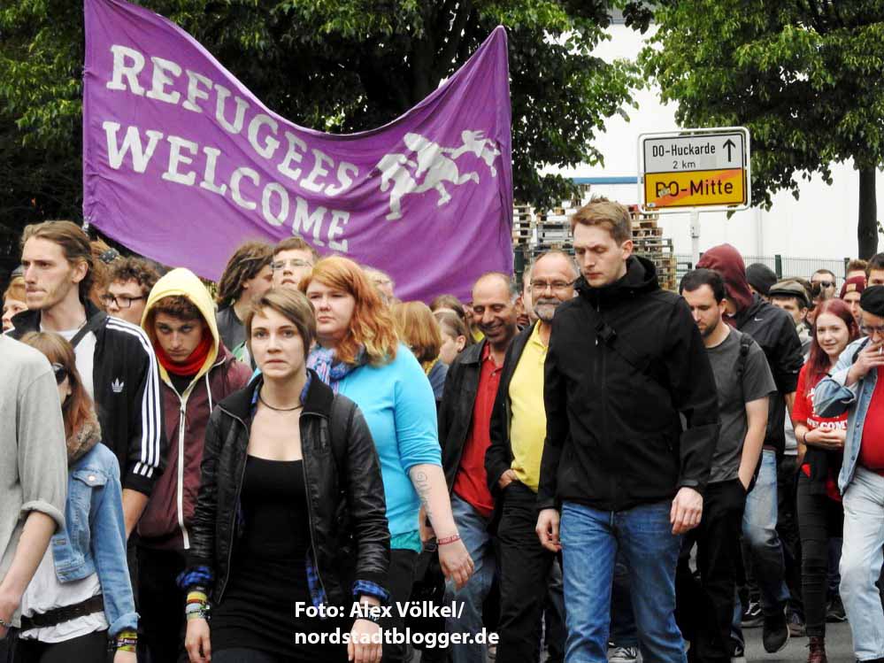 BAMF-Flüchtlingscamp zieht von der Huckarder Straße zur Katharinentreppe1767 - NSB