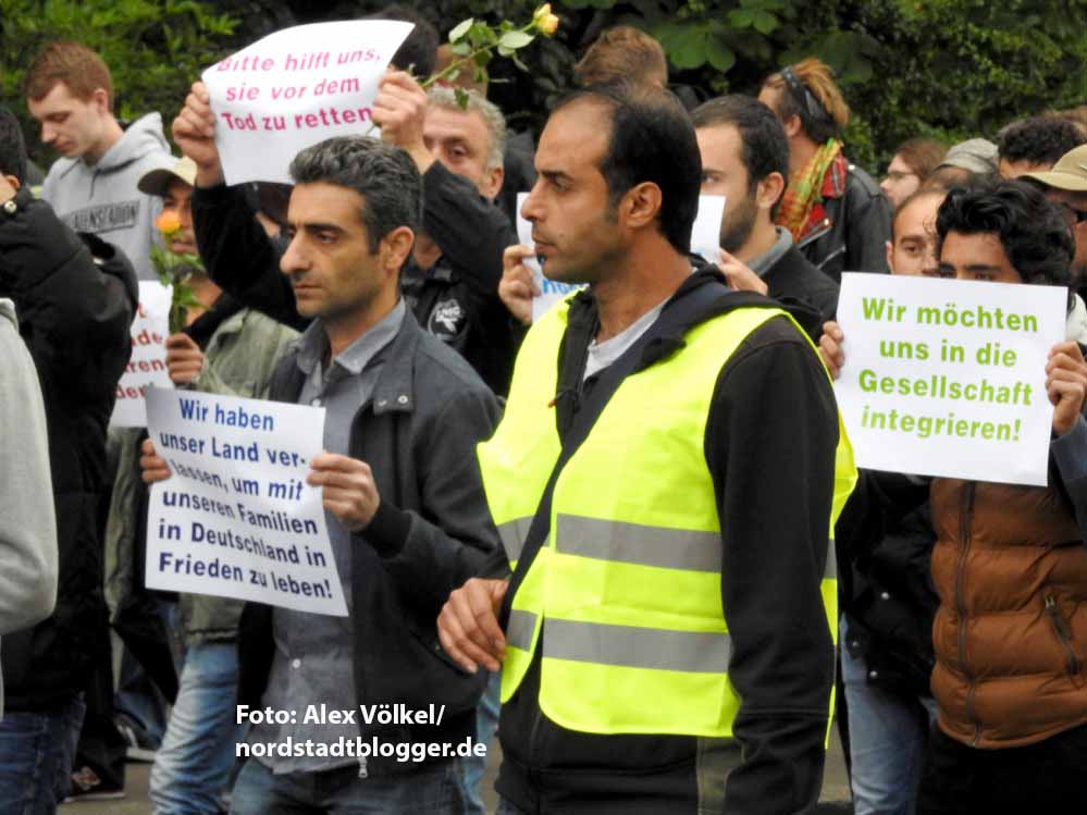 BAMF-Flüchtlingscamp zieht von der Huckarder Straße zur Katharinentreppe1790 - NSB