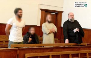 Vier Glaubensbrüder waren als Besucher gekommen - darunter auch der bekannte Salafist ud frühere Linksterrorist Bernhard Falk.