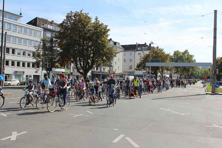 Kinder aufs Rad „Kidical Mass“ erobert am Wochenende