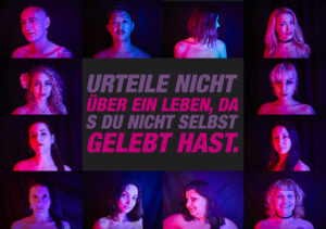 Collage aus der Ausstellung Sex-Workers – Das ganz normale Leben