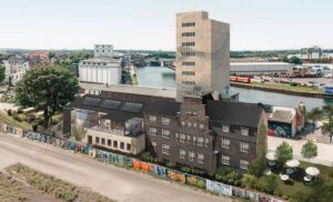 Der Gebäudekomplex Speicherstraße 41–45 soll mit neuem Leben gefüllt werden.