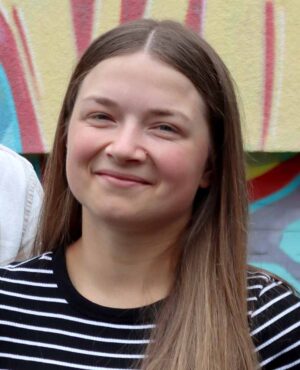 Katharina Kras hat 2023 die Stelle als stellvertretende Leiterin der Jugendfreizeitstätte Westerfilde angetreten und anschließend die Leitungsstelle übernommen.