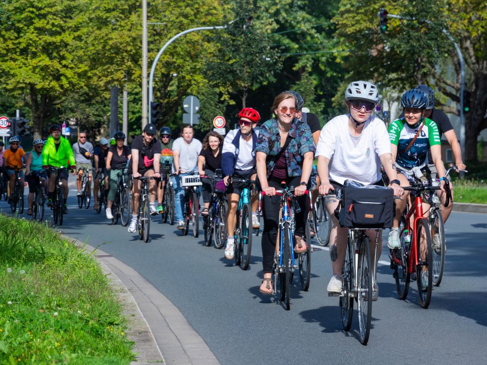 Die Fahrradsternfahrt ist eine etwa 20 Kilometer lange Radtour durch Dortmund.