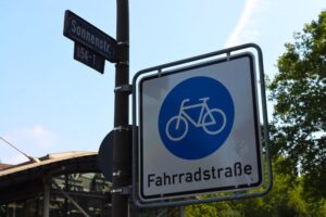 Das erste Teilstück des Radschnellwegs Ruhr zwischen entlang der Sonnenstraße wurde Ende 2021 fertiggestellt. 