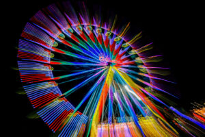 In diesem Jahr stellt ein Riesenrad die Hauptattraktion der Bartholomäus-Kirmes dar.