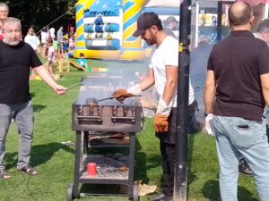 Auf dem „Hoeschparkfest“ wurde eine große Banbreite an Köstlichkeiten abgeboten.