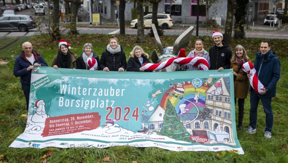 Kleiner-aber-famili-rer-Weihnachtsmarkt-vor-dem-Hoesch-Museum-Vorweihnachtliche-Stimmung-ab-dem-28-November-beim-Winterzauber-Borsigplatz-