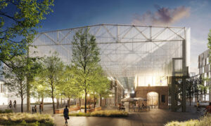 Rendering der Neuen Quartiershalle