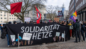 Demo: Solidarität statt Hetze